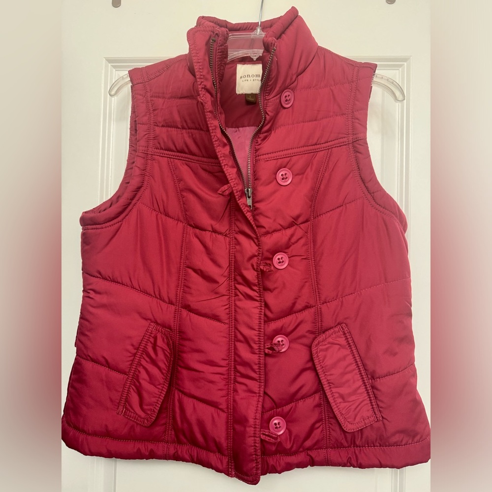 Sonoma pink vest